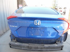 2016 Honda Civic LX Blue Sedan 2.0L AT #A23781